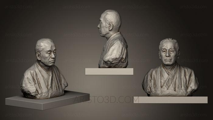 Busts and heads antique and historical (BUSTA_0388) 3D model for CNC machine